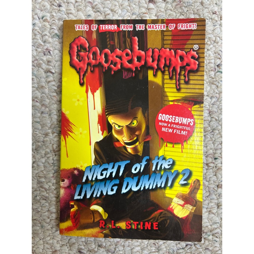 Goosebumps Night of the Living Dummy 2 R.L. Stine Scholastic Paperback Book